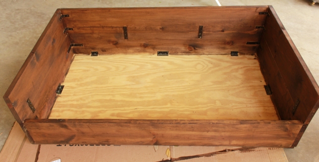 wood plans dog bed